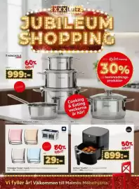 XXXLutz reklamblad Sida 1: Leonardo Dricksglas Swing €29,00, Wilfa airfryer dualfry €899,00