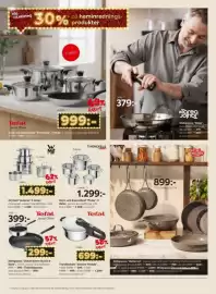 XXXLutz reklamblad Sida 2: Wmf grytset astoria €1.499,00, Tefal tryckkokare secure trendy €699,00