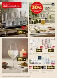 XXXLutz reklamblad Sida 4: Novel Dricksglas Olivia €25,00, Nachtmann Glasset Bossa Nova €499,00