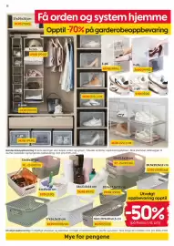 Rusta kundeavis uke 37 Side 12: Skoskap €34,50, 2-pk €34,90