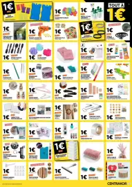 Catalogue Centrakor page 3: BLOC DÉSODORISANT WC €1,00, BAGEN TAN DÉSODORISANT EN PERLES €1,00