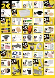Catalogue Centrakor page 4: SAC DE SHOPPING €2,00, BASSINE 6,5 L €2,00