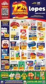 Folheto Lopes Supermercados Página 1: Maionese hellmann's €7,49, Lava-roupas em Pó Tixan €17,99