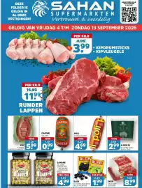 Sahan Supermarkten folder Pagina 1