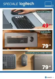 Volantino Comet Pagina 3: Pop Icon Combo €49,99, Logitech Signature Slim Combo MK950 €79,99