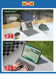 Volantino Comet Pagina 6: Combo Touch €139,99, Flip Folio Custodia con tastiera magnetica per iPad Pro €129,99
