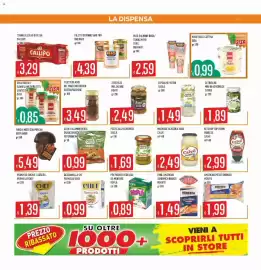 Volantino Sisa Pagina 13: Maionese classica Calvé €2,49, Pesto alla genovese Saclà €1,69