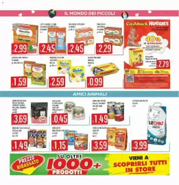 Volantino Sisa Pagina 17: Paté gatto le specialità italiane miglior gatto €0,45, Bocconi pollo/vitello special dog €1,49