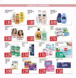 Volantino Sisa Pagina 18: Sapone liquido Malizia €1,09, Lines intervallo Cotton Soft €2,29