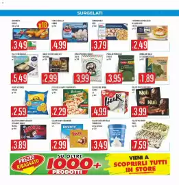 Volantino Sisa Pagina 7: Gelato greco naturale Yogurteria €3,49, Findus Pisellini Primavera €3,95