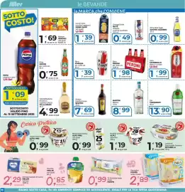 Volantino Alter Discount Pagina 10: Valdobbiadene Prosecco Superior DOCG Villa Miazzi €4,99, Martini Bianco €8,99