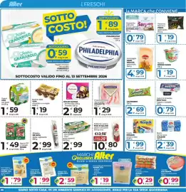 Volantino Alter Discount Pagina 6: Sfizietto De Luca €2,99, Prosciutto cotto alta qualità Strafette €1,29