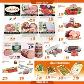 Volantino Elite Pagina 15: Fiorucci Salame Milano-Ungherese €1,49, Prosciutto Cotto Premium Gardani €2,19