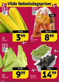 Løvbjerg tilbudsavis uge 36 Side 20: Røde el. grønne stenfri druer €14,99, Spidskål €9,99