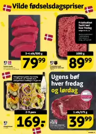 Løvbjerg tilbudsavis uge 36 Side 23: Pålægsfirkant €169,00, Steaks €79,99
