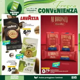 Volantino Elite settimana 37 Pagina 8: Barilla Al Bronzo Pasta di semola di grano duro €0,79, Lavazza Qualità Oro €6,99