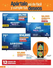 Folleto Chedraui Página 6: Sharp Roku Tv 4k €8.795,00