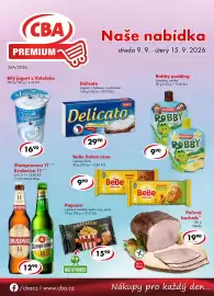 CBA leták | Premium Strana 1: Tany delicato original s čedarem s poličanem €29,00, Pečený bochník €19,90
