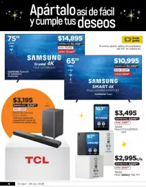 Folleto Chedraui Página 4: TCL Barra de sonido Mod. S55H €3.195,00, Hyundai Tablet €3.495,00
