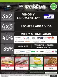 Catálogo Jumbo Página 1: Solomillo de cerdo €8.599,00, Banana ecuador €2.999,00