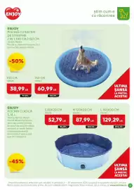 Magazine Animax Pagină 6: Enjoy piscină cu sistem de stropire 2 in 1 €38,99, Enjoy piscina clasică €52,79