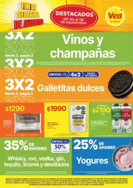 Catálogo Supermercados Vea Página 1: Hellmann's mayonesa clásica €1.990,00, La serenisima leche larga vida €2.190,00