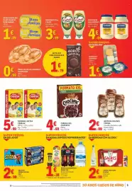 Folheto E.Leclerc Página 3: Bebida energética monster €1,38, Requeijão santiago original €1,39