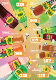 Vil-For akciós újság hét 36 Oldal 23: Mári lemonade €329,00, Marka limonádé €139,00