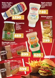 Vil-For akciós újság hét 36 Oldal 24: Hellmann's burger sauce €1.290,00, Koch's majonéz €740,00