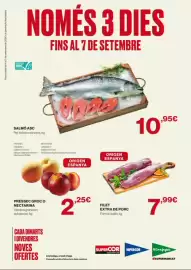 Catálogo El Corte Inglés Página 1: Préssec groc o nectarina €2,25, Filet extra de porc €7,99