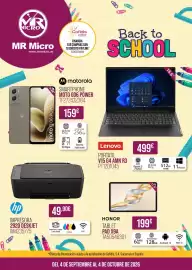 Folleto MR Micro Página 1: Hp impresora 2920 deskjet im4235775 €49,90, Motorola moto g06 power €159,00