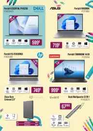 Folleto MR Micro Página 3: Laptop 16" €719,00, Dell portátil essential pv15250 €599,00