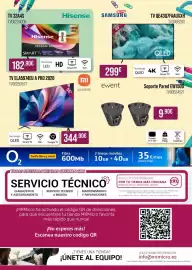 Folleto MR Micro Página 7: Hisense TV 32A4S €182,90, Xiaomi TV ELA5974EU A PRO 2026 €344,90