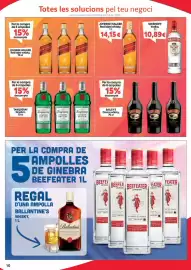 Folleto GM Cash & Carry Página 10: Johnnie walker red label whisky €14,15, Smirnoff vodka €10,89
