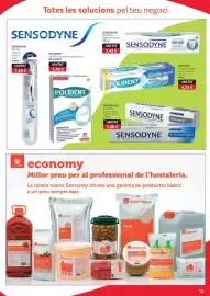 Folleto GM Cash & Carry Página 15: Sensodyne dentífrici blanquejant €3,09, Polident pastilla netejadora dentadura €3,49