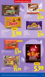 Lidl weekly ad week 37 Page 21: Cadbury mini harvest handfulls milk chocolate candy €5,99