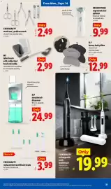 Lidl weekly ad week 37 Page 31: W5 toilet brush with rubberized head and caddy €2,99