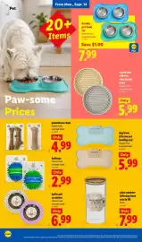 Lidl weekly ad week 37 Page 32: Round geo silicone slow feeder bowl €5,99