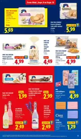 Lidl weekly ad week 37 Page 5: Duc de Coeur frozen mini croissants with filling €4,99, W5 reed diffuser €4,99