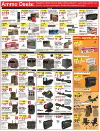 Dunham's Sports weekly ad week 36 Page 5: Mudry procam 20 game camera €39,99, Mud Boss Encounter 150 €109,99