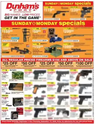 Dunham's Sports (valid until 10-09)