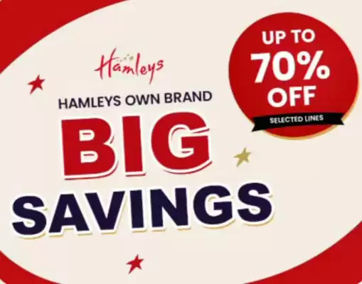 Hamleys (valid until 23-09)