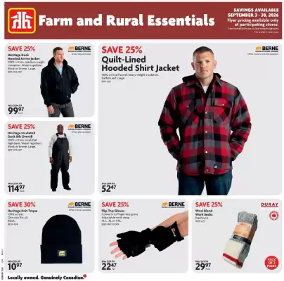 Home Hardware flyer (valid until 30-09)