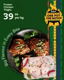 Oxford Freshmarket catalogue Page 2: Oxford Frozen Chicken Thighs €39,99