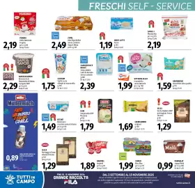 Volantino Emi Market Pagina 20: Vivi Bene mozzarella senza lattosio €1,99