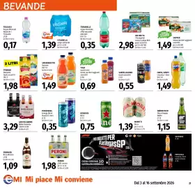 Volantino Emi Market Pagina 27: San Benedetto Succoso €1,49, Powerking Energy Drink Classico €0,35
