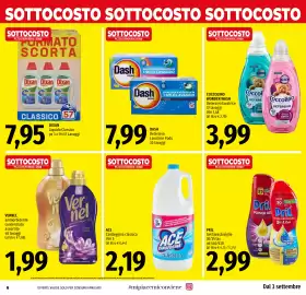 Volantino Emi Market Pagina 6: Coccolino Wonder Wash Detersivo lavatrice €3,99