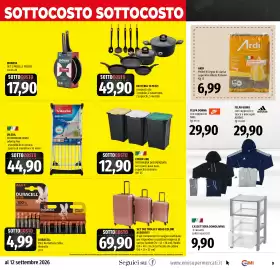 Volantino Emi Market Pagina 9: Duracell Plus AA Batterie Stilo €4,99, Vileda stendibiancheria infinity Flex €44,90