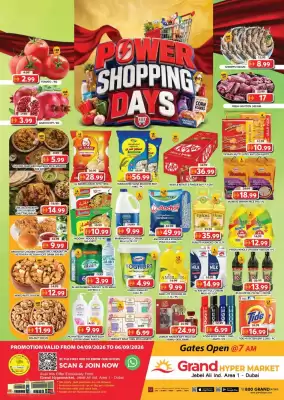 Grand Hyper Market catalogue (valid until 6-09)