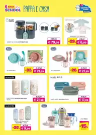 Volantino Universo Bimbo Pagina 13: Porta pappa Moovo €17,99, Set pappa 6M+ €21,99